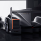 Early rendering showing how the car’s taillight design will appear in low light. Image credit: Cadillac.